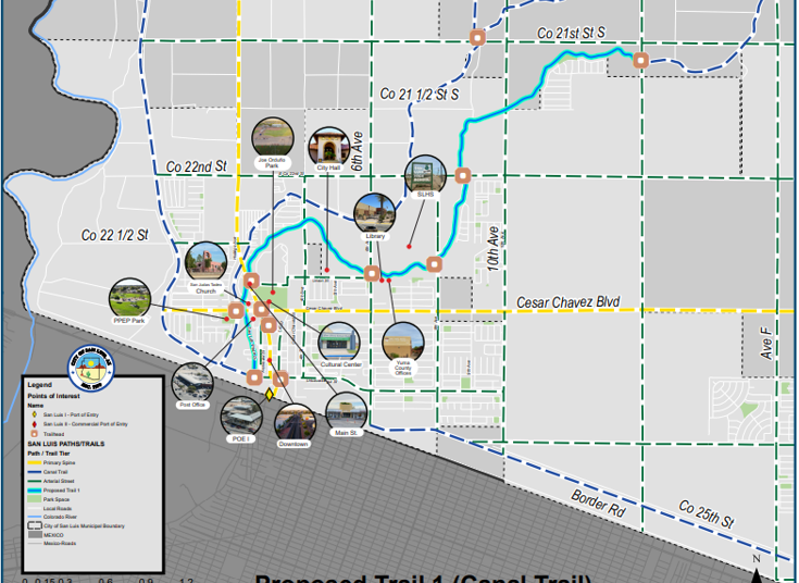 Buscarán subvención  para senderos en S.L.