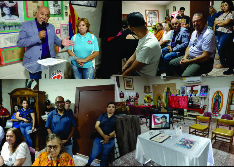 Inauguran Sala Audiovisual Miguel Sandez en el Salón César Chávez