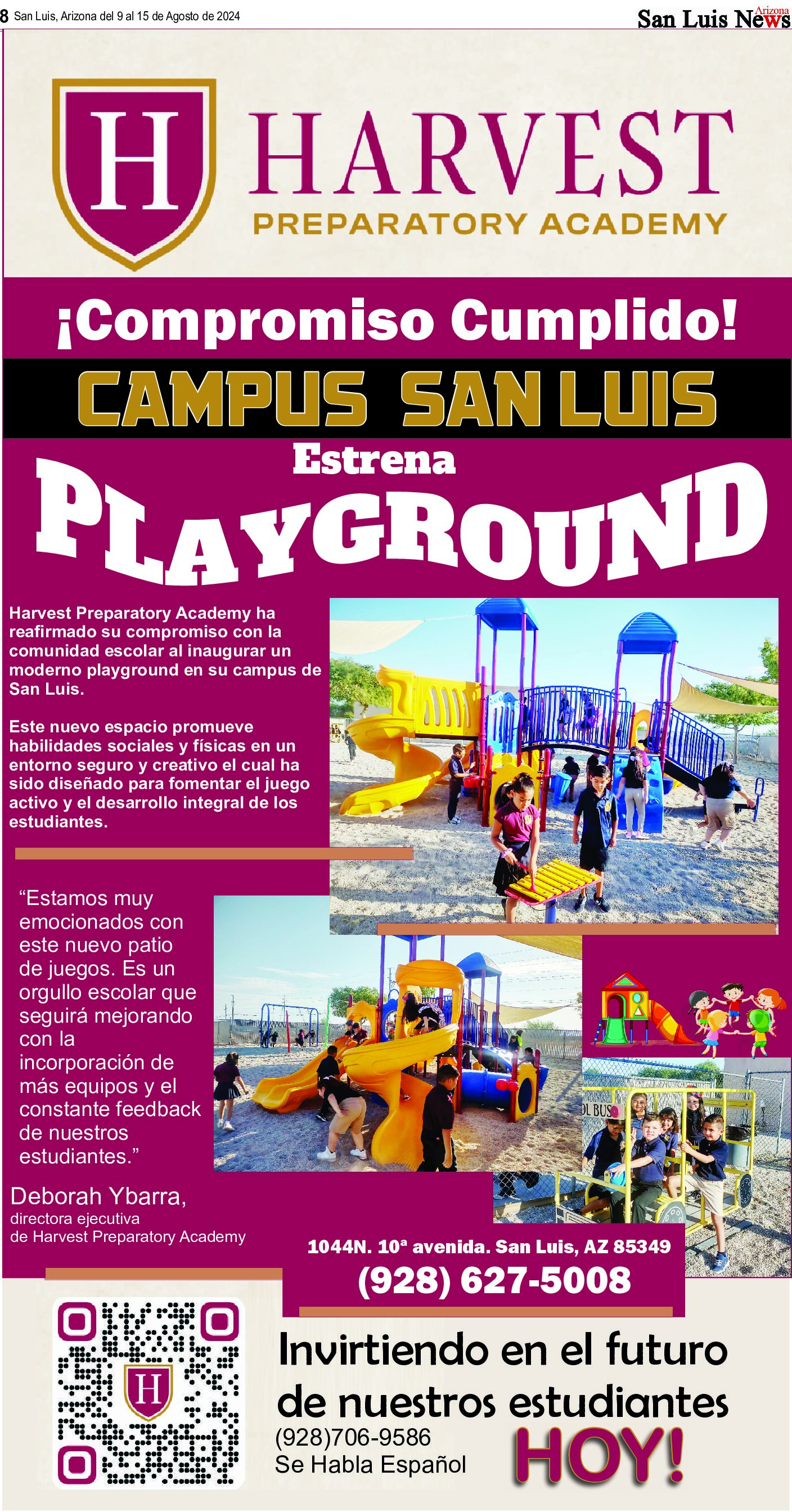El Campus de San Luis  estrena Playground