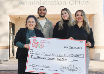 Parques y Recreación de  San Luis recibe $5,000  del Programa Juvenil  2THRIVE de CSF