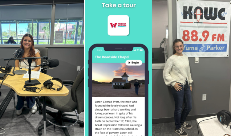 Estudiantes de AWC Lanzan Aplicación  Móvil Sobre la Historia de Yuma