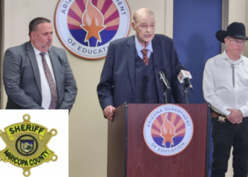 Horne y el Sheriff del Condado de Maricopa, Jerry Sheridan,  instan a tomar más medidas  para combatir el ausentismo escolar.