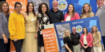 San Luis y Onvida Health impulsan el desarrollo regional con el evento “Buenos Días Yuma”