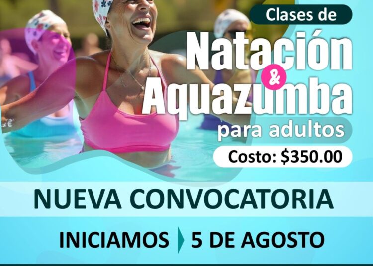 ¡Inscripciones Abiertas! Para Clases de Natación y Aquazumba