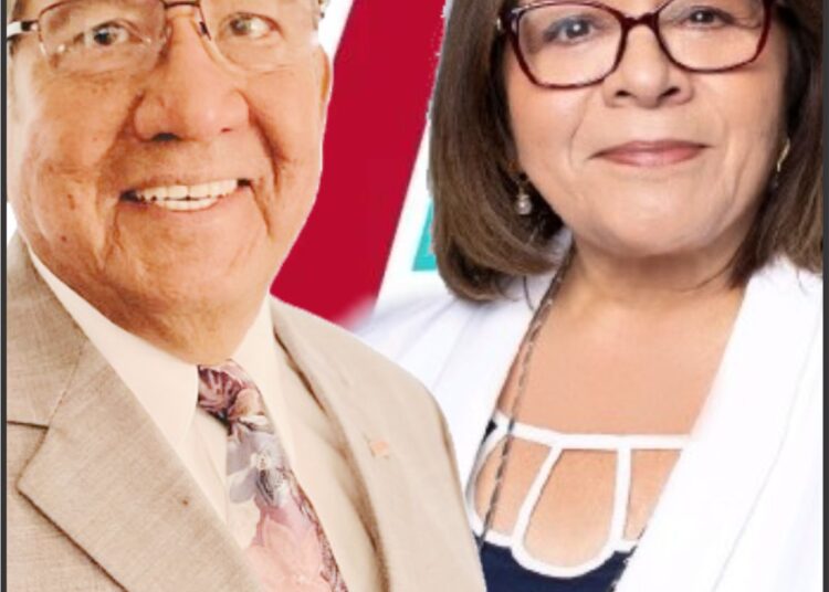 María Chavoya y Moses Camerena