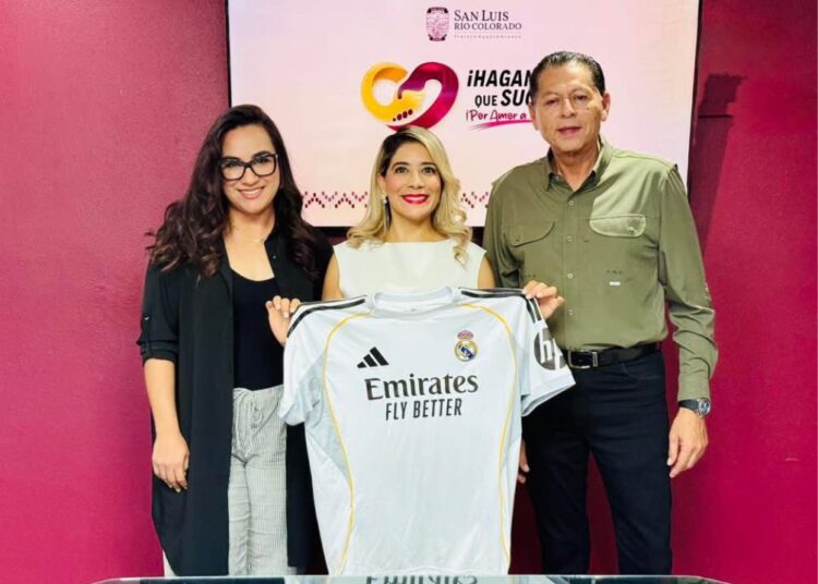 Alcalde recibe a Socio de la Fundación Real Madrid